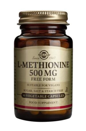 sistema nervioso L-METIONINA 500 mg. Cápsulas Vegetales.