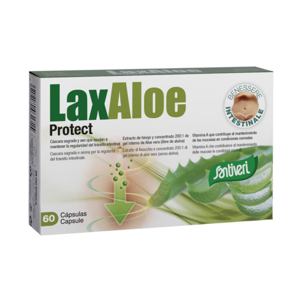 digestivos LAXALOE PROTECT 60 CAPSULAS