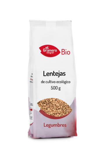 legumbres y verduras desecadas LENTEJAS BIO, 500 g