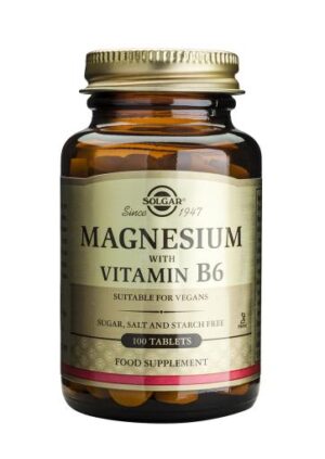 vitaminas y minerales MAGNESIO CON VIT. B6 100 COMP