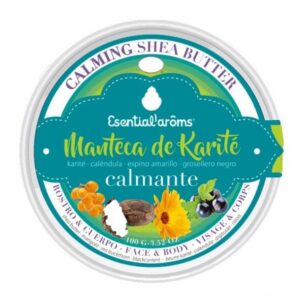 línea corporal MANTECA DE KARITE CALMANTE 100GRS