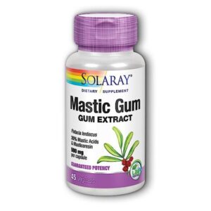 digestivos MASTIC GUM 500 MG 45 CAP.