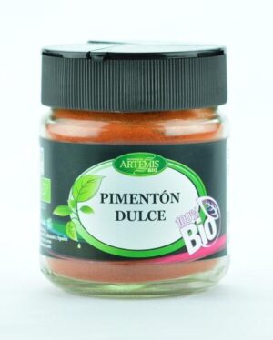 sales, condimentos y salsas PIMENTON DULCE 80g|t Bio tarro|t |t