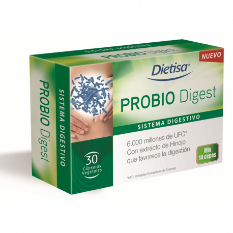 digestivos PROBIO DIGEST 30 CAPSULAS