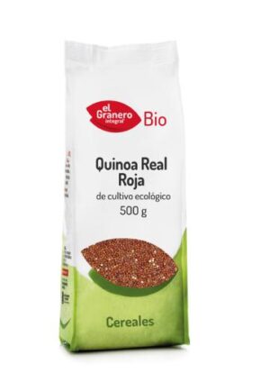 granos y semillas QUINOA REAL ROJA BIO, 500 g