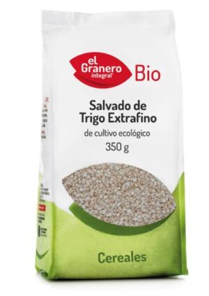 copos, mueslis y salvados SALVADO DE TRIGO EXTRAFINO BIO, 350 g