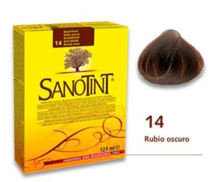 línea capilar SANOTINT Classic 14 Rubio oscuro 125 ML