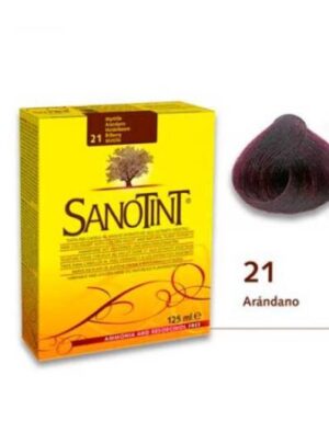 línea capilar SANOTINT Classic 21 Arándano 125ml