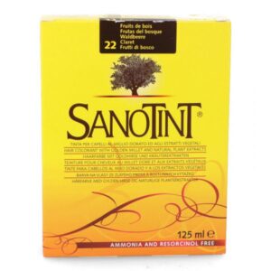línea capilar SANOTINT Classic 22 Frutas del bosque 125 ML