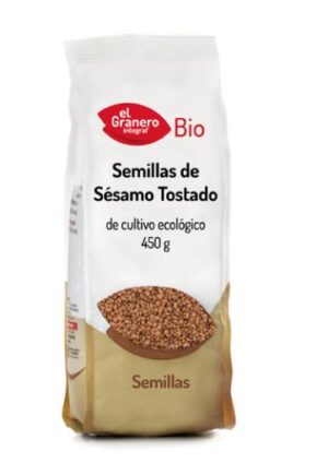 granos y semillas SEMILLAS DE SÉSAMO TOSTADO BIO, 400 g