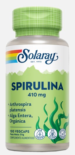antioxidantes SPIRULINA 100CAPS
