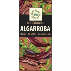 repostería y chocolates TABLETA DE ALGARROBA BIO S/G 70G