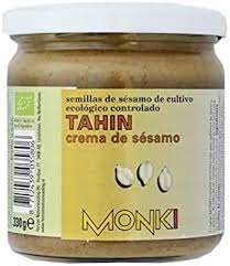 sales, condimentos y salsas TAHIN TOSTADO SIN SAL 330GR BIO