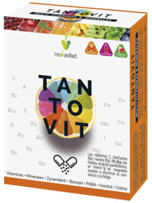 vitaminas y minerales TANTOVIT 30 COMP