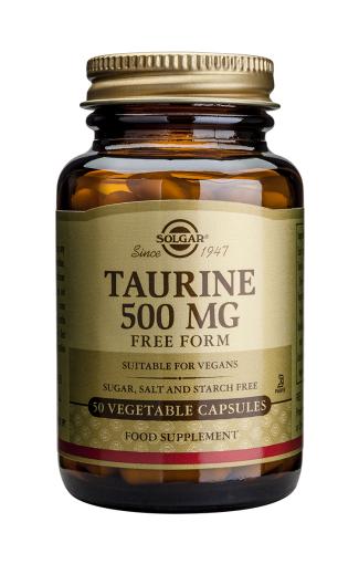 vigorizantes TAURINA 500 mg. Cápsulas Vegetales.