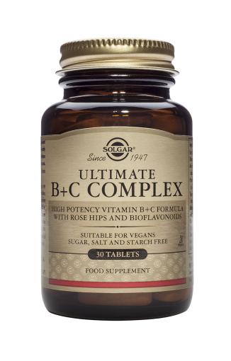 vitaminas ULTIMATE B+C COMPLEX 30 caps