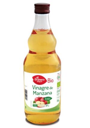 aceites y vinagres VINAGRE DE MANZANA BIO, 75 cl