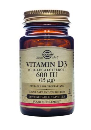 vitaminas VITAMIN D3 600 UI 60 CAPS