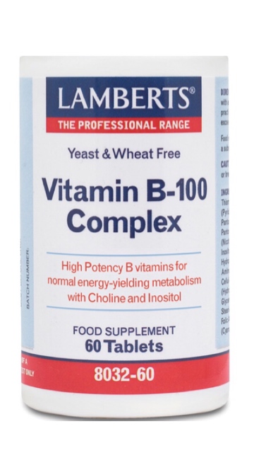 vitaminas VITAMINA B-100 COMPLEX 60TABL