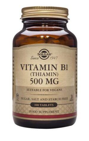 VITAMINA B1 500 mg (Tiamina) 100 comprimidos
