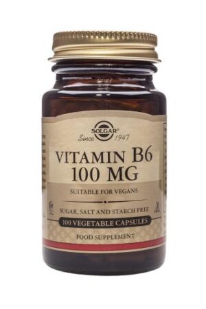 vitaminas VITAMINA B6 100 MG 100 CAPS