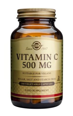 antioxidantes VITAMINA C 500mg 100 Cápsulas Vegetales.