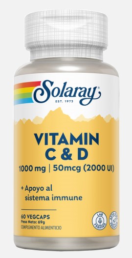 vitaminas VITAMINA C + D 60 CPAS