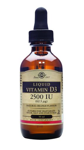 vitaminas VITAMINA D3 2500 UI (62,5 mcg.) 59ml Líquida.