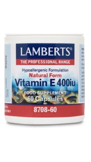 vitaminas VITAMINA E 400ui. 60CAPS