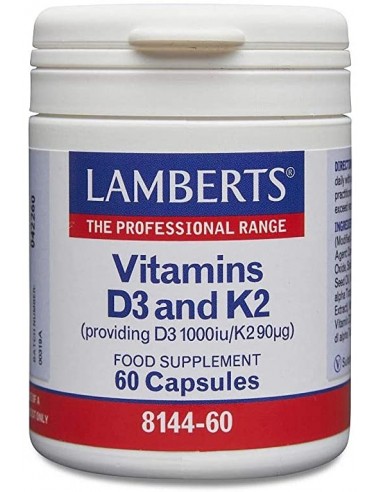 vitaminas VITAMINAS D3 K2 1000UI 90MCG 60CAP