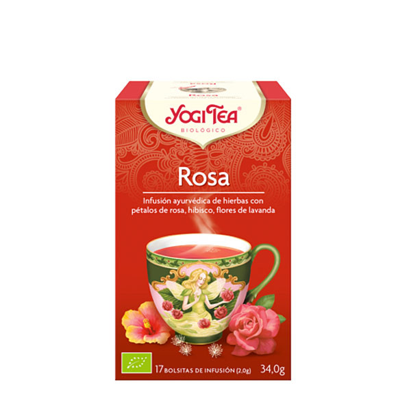 plantas en filtro YOGUI TEA ROSA 17 FILTROS BIO