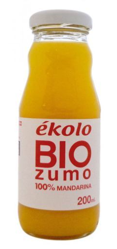 bebidas Zumo de Mandarina BIO, 100% exprimido,200ml