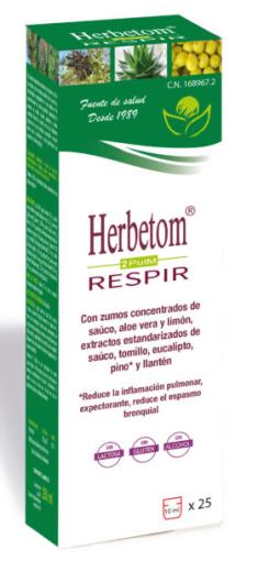 sistema respiratorio HERBETOM 2 PULM RESPIR 250ML