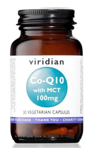 antioxidantes CO-Q10 CON MCT 100MG 30 CAP VEG
