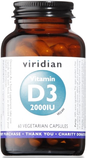 vitaminas VITAMINA D3 VEGANA 2000 UI 60 CAP