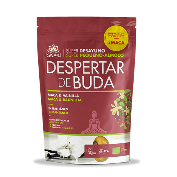 vitaminas DESAYUNO DESPERTAR DE BUDA MACA Y VAINILLA ECO 360GR