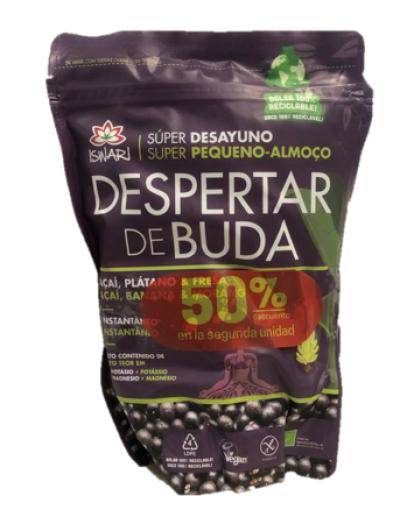 superalimentos DESPERTAR DE BUDA ACAI PLATANO Y FRESA 360X2 2ºUD AL 50%