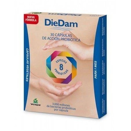 digestivos DieDam Probióticocápsulas entéricas - 30 cáp