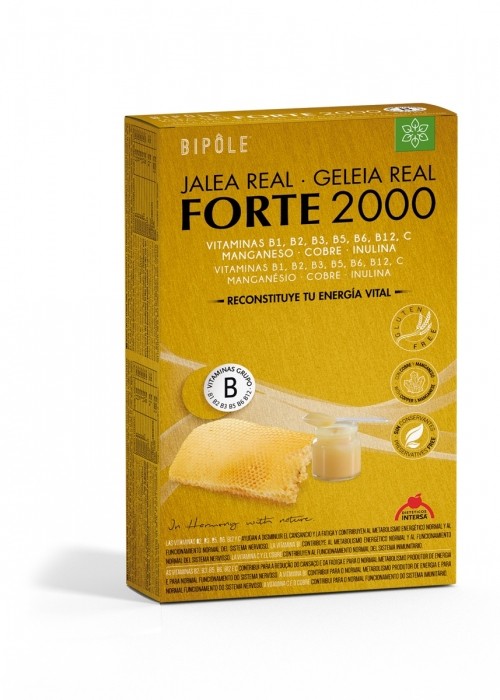 miel y polen JALEA REAL 2000 FORTE 20viales
