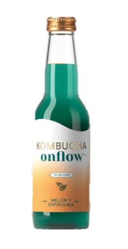 bebidas KOMBUCHA MELON Y ESPIRULINA BIO S/G 33CL