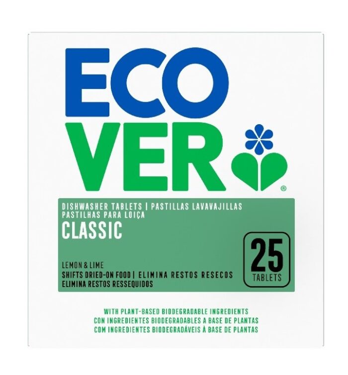 ecover lavavajillas classic caja 25 tabletas