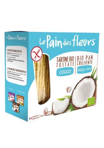 celiacos PAN DE FLORES CON COCO SIN GLUTEN BIO, 150 g