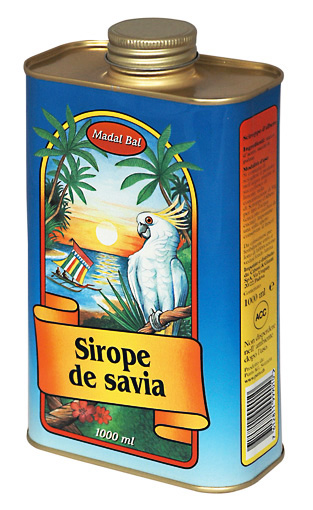 azucar y endulzantes SIROPE DE SAVIA, 1 L