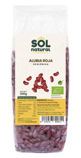 legumbres y verduras desecadas ALUBIA ROJA BIO 500 grs