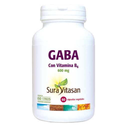 sistema nervioso GABA con vitamina B6 60 capsulas