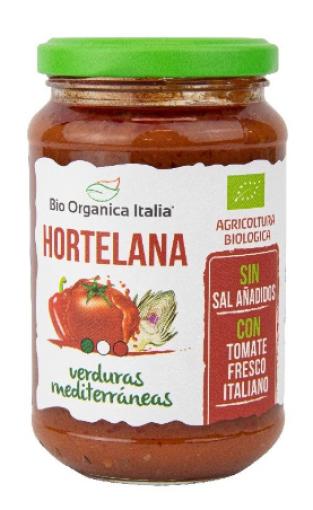 sales, condimentos y salsas SALSA TOMATE HORTELANA BIO 350G
