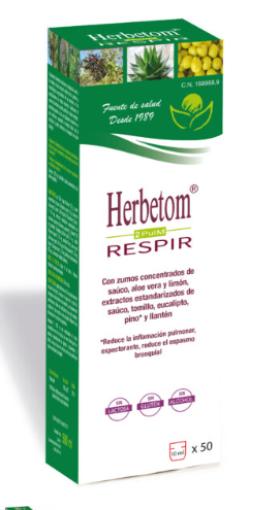 sistema respiratorio HERBETOM 2 PULM 500ML.
