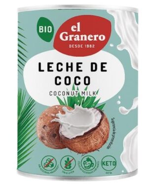 sales, condimentos y salsas LECHE DE COCO BIO 400ML