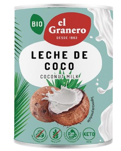 sales, condimentos y salsas LECHE DE COCO BIO 400ML