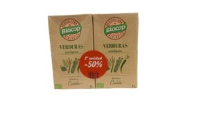 sales, condimentos y salsas CALDO VERDURAS AUTENTICO DUOPACK PROMO BIOCOP 2 L